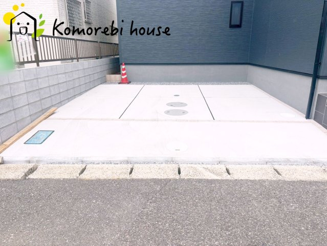 西区西新井　新築一戸建て　リーブルガーデン　01の駐車場|駐車場です