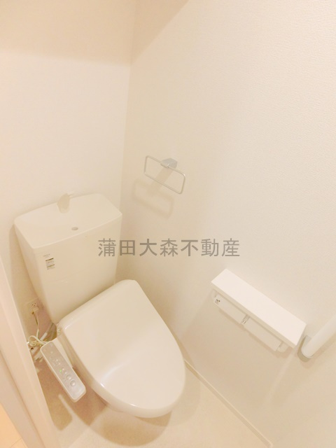 GRAN　PASEO大森北のトイレ|温水洗浄便座付きのトイレ