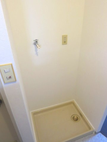 錦町ハイツの設備|洗濯機置き場