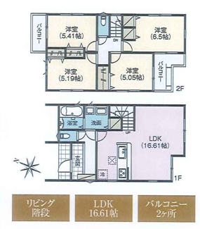 【間取り】 | ファーストタウン大阪狭山市第１０大野台 | 間取り