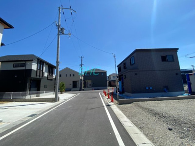 【前面道路含む現地写真】 | 雄琴５丁目　全１４棟１期１３号棟