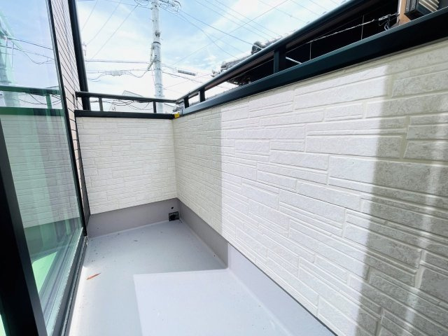 岡崎市細川町２期　新築分譲住宅　全2棟　2号棟のバルコニー|バルコニーが2か所あります♪