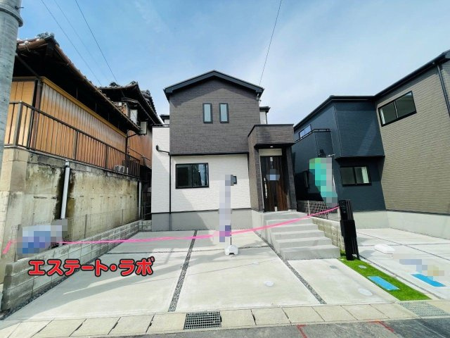 岡崎市細川町２期　新築分譲住宅　全2棟　2号棟の外観|●完成物件の内覧受付中。
お気軽にお問合せください♪