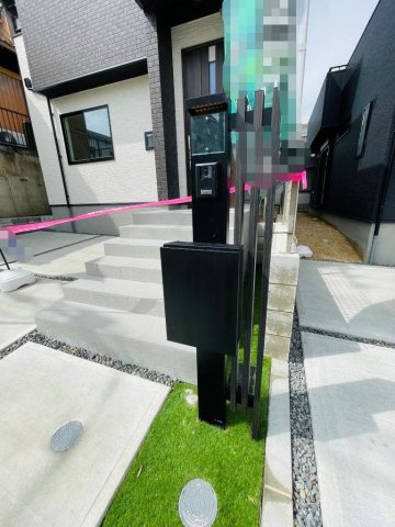岡崎市細川町２期　新築分譲住宅　全2棟　2号棟のその他|飽きのこないシンプルなデザインのポスト。
