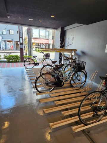 駐輪場あります