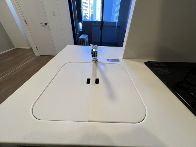 天板を置くとパントリースペースが広くなります