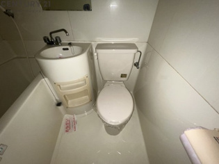 掃除のしやすいシンプルなトイレです！