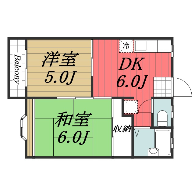 【間取り】 | ミサワ桧山タウン　C