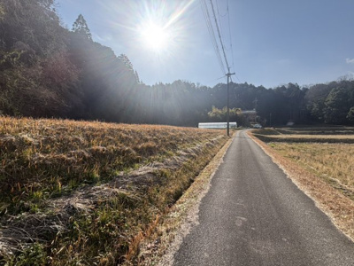 【前面道路含む現地写真】 | 丹波篠山市東吹　農地