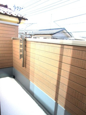 【バルコニー】 | 松戸市小金原２丁目２５-１期　新築分譲住宅　全１棟