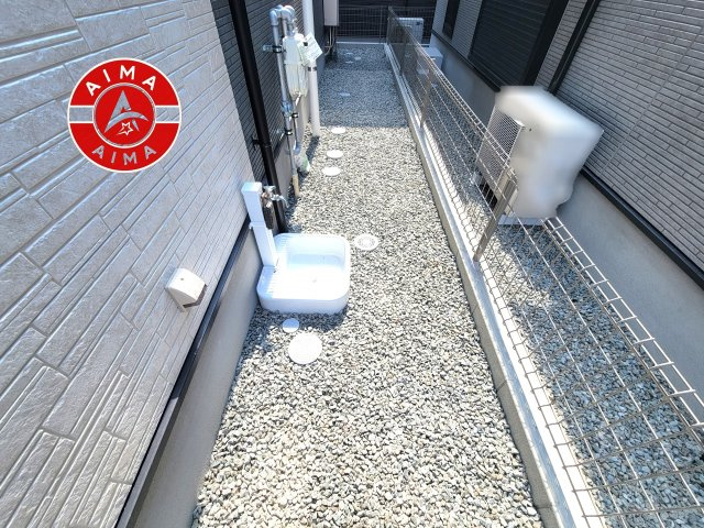 福岡市南区西長住2丁目第2-5棟（2号棟）の外観|お庭で自由な時間を過ごせます。