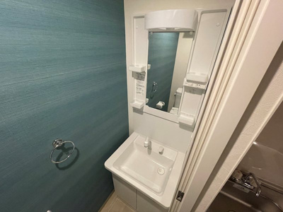 【洗面所】 | グランディスタ谷町9丁目 | 洗面所です