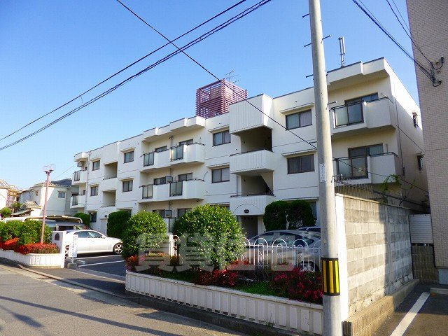 花園マンションの外観
