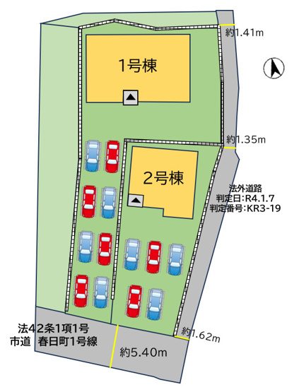 【区画図】