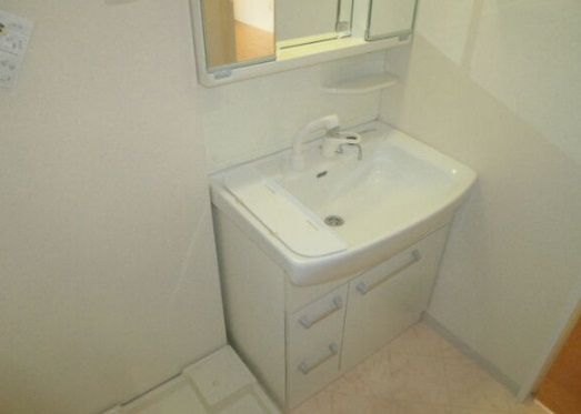 大阪市中央区内久宝寺町２丁目の賃貸マンションの独立洗面台