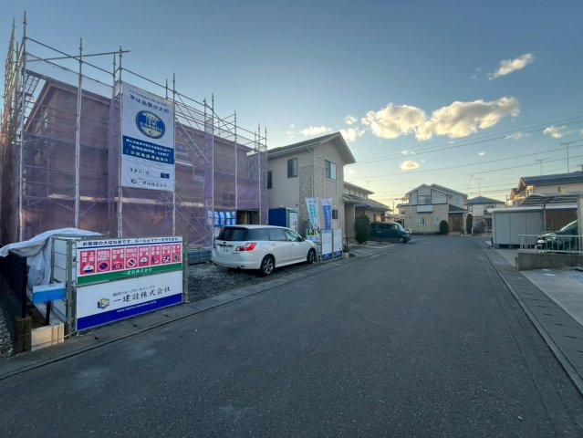 【Livele Garden】　栃木市大平町富田　第１５　全1邸の外観|○外観○
ご家族のコミュニケーションが捗りやすい間取り♪16.5帖LDK、水回り集中家事導線で忙しいママの家事の時短をお手伝い♪
2026年1月撮影