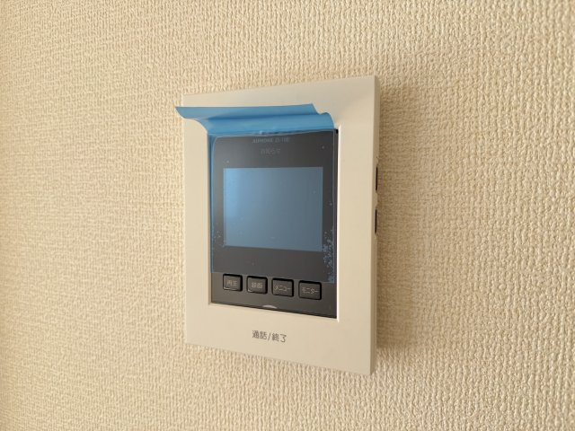 川越市笠幡　新築一戸建て　2号棟の防犯設備|モニター付きインターホン