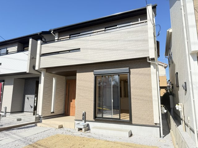 川越市笠幡　新築一戸建て　2号棟の外観|落ち着いた雰囲気の外観です