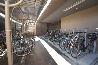 【駐輪場】 | コアマンションネクステージ堀江町