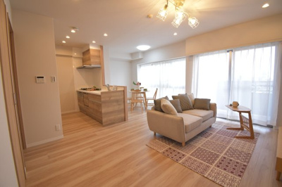 【居間・リビング】 | コアマンションネクステージ堀江町