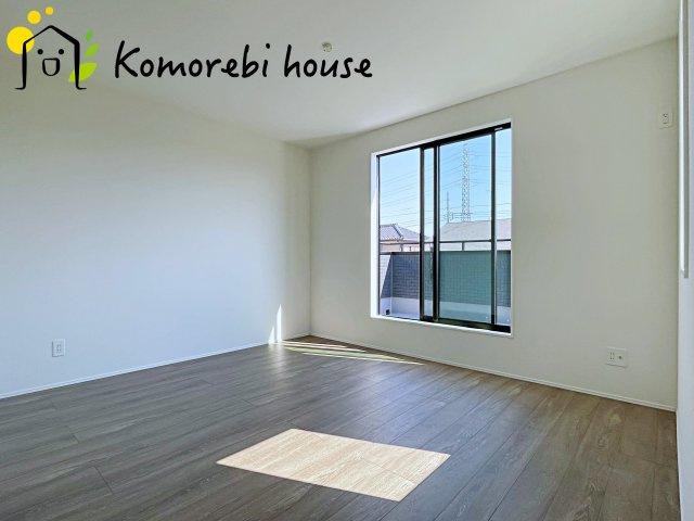 北本市下石戸下　5期　新築一戸建て　グラファーレ　02の寝室|使い勝手のいい寝室です