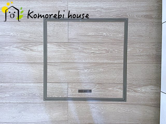 北本市下石戸下　5期　新築一戸建て　グラファーレ　02の内装|床下収納です