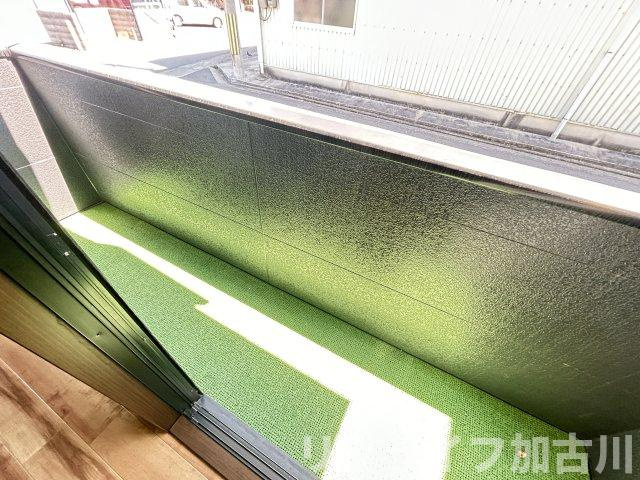 サンライフ雅のバルコニー