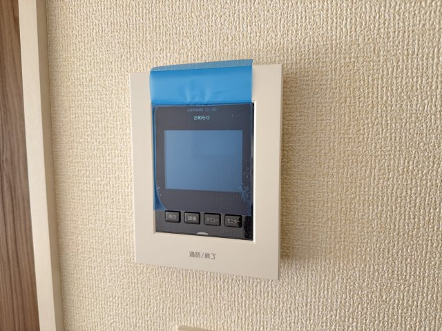 川越市笠幡　新築一戸建て　3号棟の防犯設備|モニター付きインターホン
