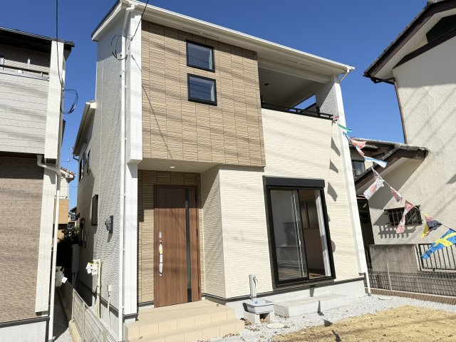 川越市笠幡　新築一戸建て　3号棟の外観|外観もきれいです