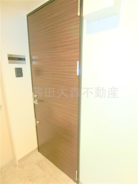 ポウドカープエムの玄関