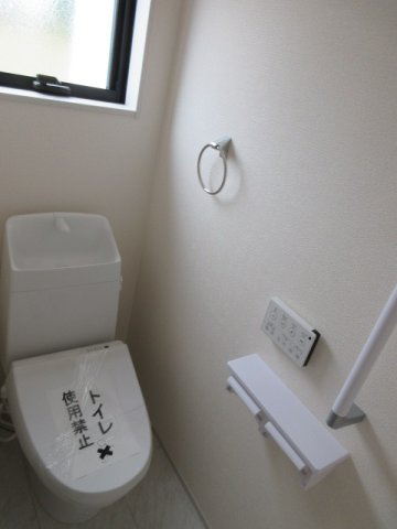 【仲介手数料無料】新築戸建　深谷市田中791-1（全3棟）のトイレ