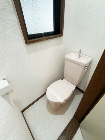 田園ハイツのトイレ|募集中（101号室）室内です（2026年1月現在）