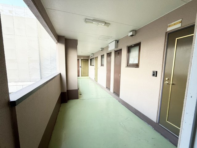 田園ハイツのその他共用部分|共用部廊下です（2026年1月現在）