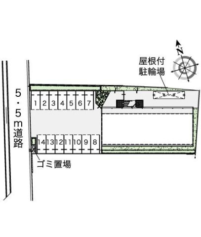 静岡市葵区与一２丁目のアパートのその他