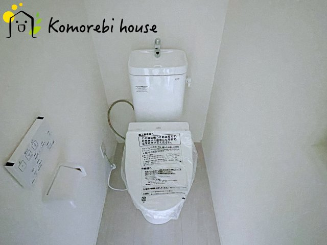 北本市下石戸下　5期　新築一戸建て　グラファーレ　03のトイレ|3/19撮影済み