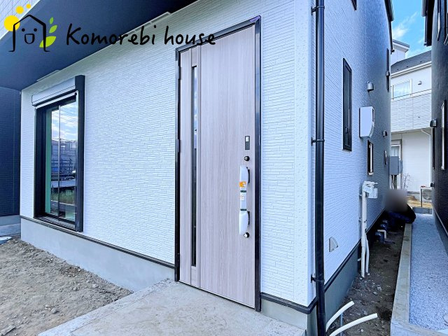 北本市下石戸下　5期　新築一戸建て　グラファーレ　03の玄関|3/19撮影済み