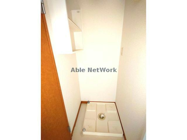 アネシスの洗面所|室内洗濯機置場