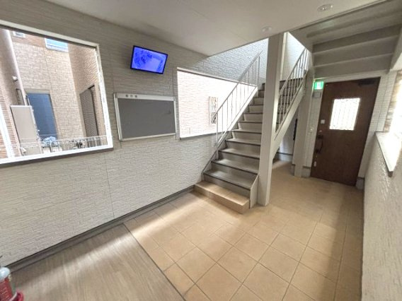 アビタ青木パークサイドのロビー