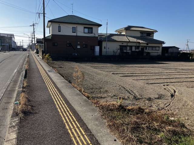 柳川売地の外観|北東より撮影