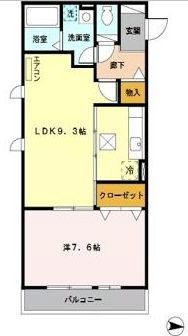 ロイヤルヒルズ武蔵浦和の間取り