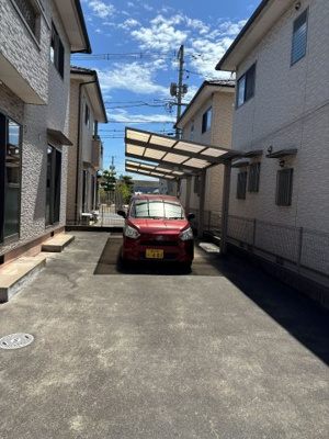 【駐車場】 | 信森ハイツ | カーポート有