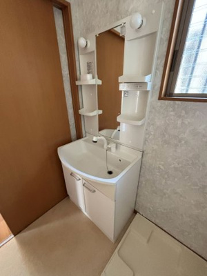 【洗面所】 | 信森ハイツ | 洗髪洗面化粧台