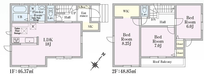 新座市道場1丁目　新築一戸建　西武池袋線　ひばりヶ丘