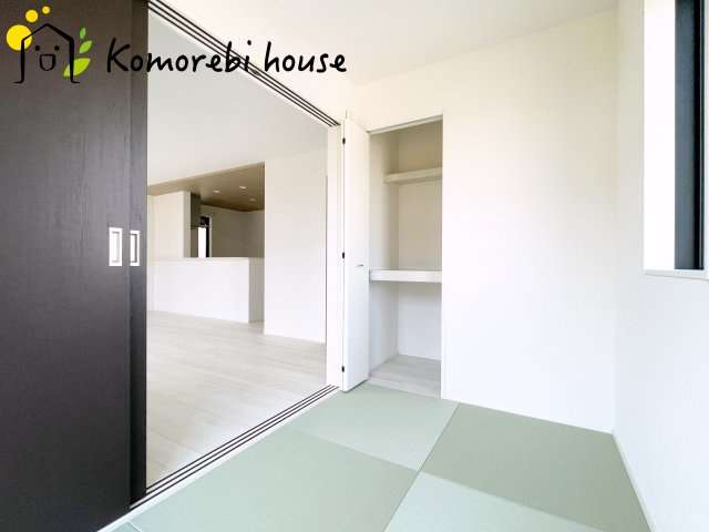 北本市下石戸下　5期　新築一戸建て　グラファーレ　04の和室|和室があると落ち着いた雰囲気になりますね