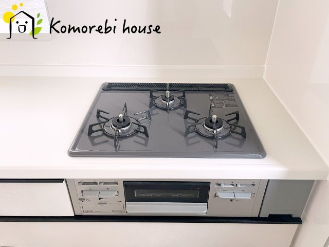 北本市下石戸下　5期　新築一戸建て　グラファーレ　04のキッチン|キッチンです