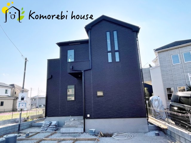 北本市下石戸下　5期　新築一戸建て　グラファーレ　04の前面道路含む現地写真|撮影：'26/02/03