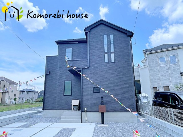 北本市下石戸下　5期　新築一戸建て　グラファーレ　04の外観|物件の外観です