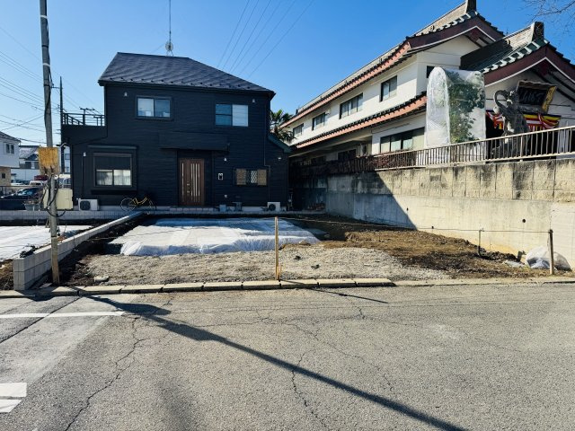 八王子市　山田町　新築一戸建ての外観|～めじろ台駅徒歩12分・山田駅徒歩12分　太陽光パネル・蓄電池搭載の新築一戸建て～