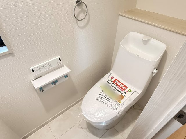 川越市笠幡　未入居戸建てのトイレ|トイレも気になるポイント