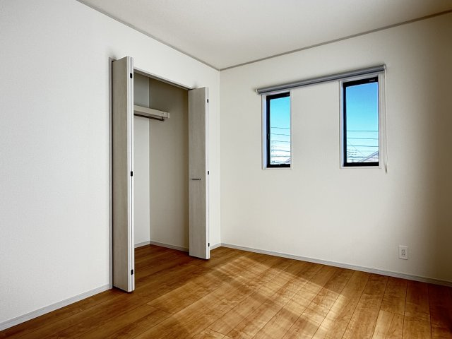 川越市笠幡　未入居戸建ての洋室|ゆったりした洋室です